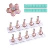 10pcs Magnetic Pink Nail Art Holder Nail Art Stand Nail