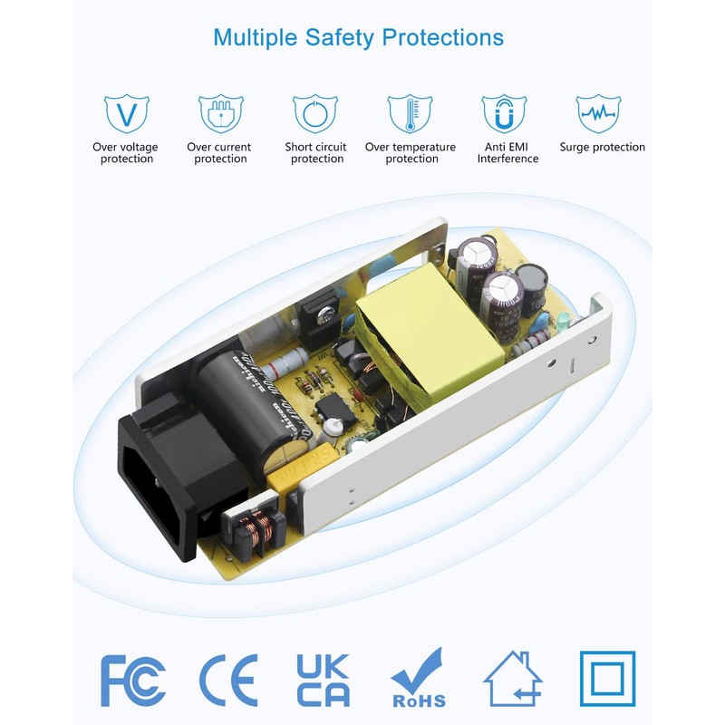 ALITOVE 24V 3A 72W AC to DC Adapter Power Supply