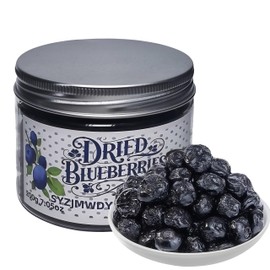 Wild Dried Blueberry, Unsweetened 7.05oz (200g) - Dehydrated Fruit for Baking & Snacking - Resealable Bulk Box