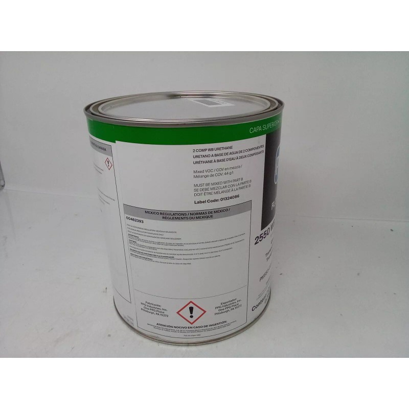 PPG Flooring 2550 WB Urethane Gloss,Transpar