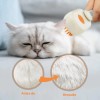 Cepillo De Vapor Para Gato Perro Mascota Peine Baño Masaje