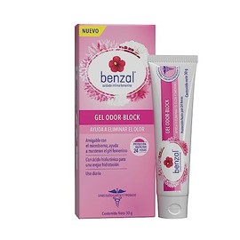 Benzal Gel Íntimo Odor-Block, Uso Diario, Ácido Hialurónico, Protección 24h