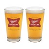 Miller High Life Beer Pint Glasses Set of 2 L