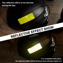 Reflective Stickers - PSLER 36 PCS High Visibility Reflective Tape Waterproof Reflective Strips Bulk Safety Reflective Tape for Car Motorcycle Bike Trailer Helmet Mailbox Bag, 1.18 x 3.15 Inch