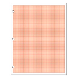 Geyer Instructional Products - Metric Graph Paper, Full Sheet Grid With mm and cm Lines, Double Sided, 500 Sheet Ream, Three Hole Punched