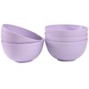 Cuayaes 5Pcs Unbreakable Cereal Bowls, 13.5cm/5.3in Lightweight Wheat Straw Bowl