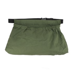 Picking Bag Waist Hanging Design Foldable Large Capacity Oxford Cloth Fruit Storage Pouch for Outdoor Green
