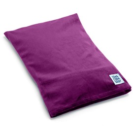 Microwave Heating Pad (with Removable Cover) – Weighted Microwavable Moist Heat Therapy Pad for Back, Neck, Shoulders, and Cramps – Portable, Reusable Cold or Warm Compress, 10" x 7", 2.5lbs