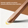 Xentrawave Wooden Shoe horn Long Handle for Seniors -23.6in Long