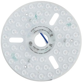 Ledytech 22W 6.3'' LED Retrofit Light Kit for Ceiling Fan Light Replacement Panel PCB Color Temperature Adjustable 3000K 4500K 6000K 2420LM 120V CRI90 Dimmable