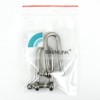 DAUMLINK® 2 round shackles long, material stainless steel A4 /
