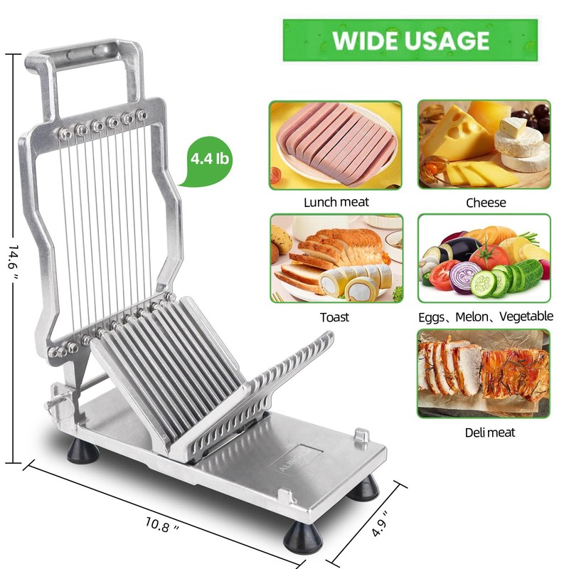 Commercial Cheese Slicer With Wire1 cm & 2 cm Cheese