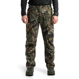 ScentLok Camo Hunting Pants for Men - Savanna Aero Crosshair Lightweight Gear (Mossy Oak Country DNA, X-Large)