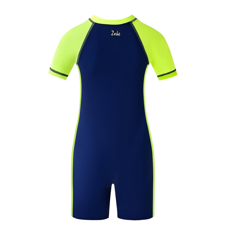 karrack Boys One Piece Zip Rash Guard Swimsuit Kid Water