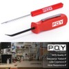 PQY Pocket Magnetic Screwdriver Slotted Head With Magnet Top +