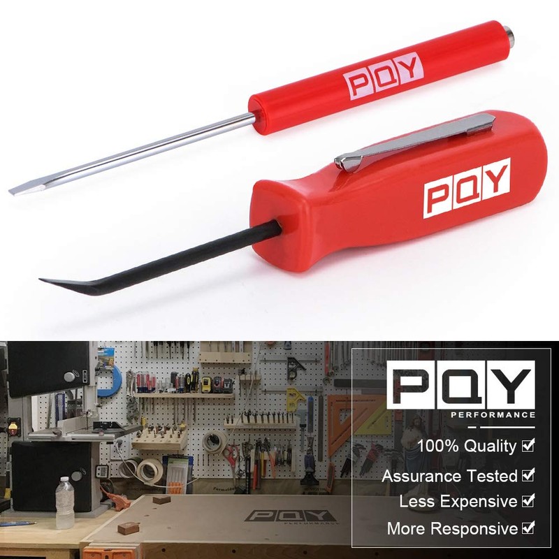 PQY Pocket Magnetic Screwdriver Slotted Head With Magnet Top +