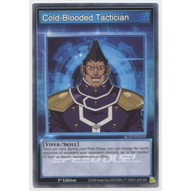 Cold-Blooded Tactician - SGX3-ENS19 - Common - 1st Edition