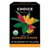 Choice Organics - Organic Mandarin Ginger Tea (1 Pack) -