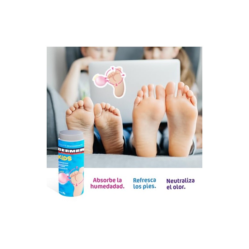 Derman Talco Des Kids 80g, Pack of 1