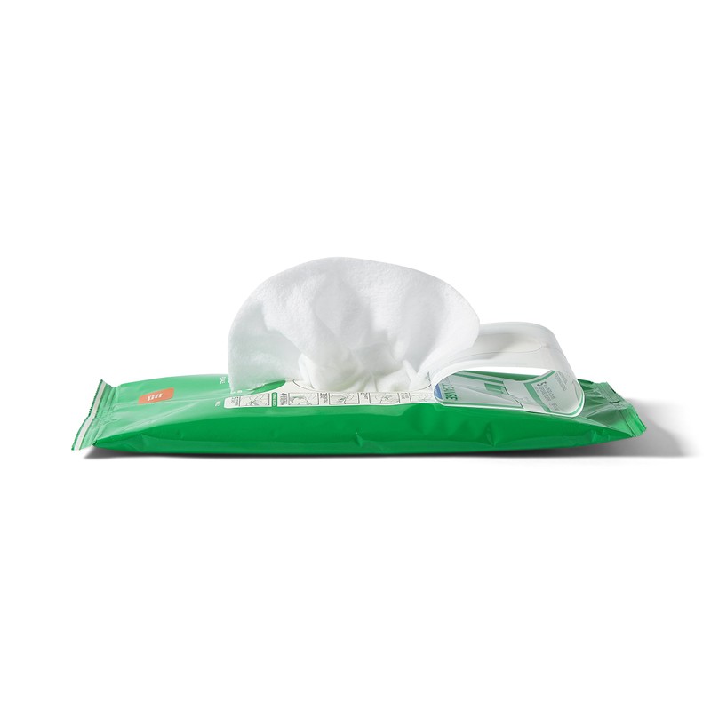 Medline Readycleanse Meatal and Perineal Cleansing Cloth, Fragrance Free, Hypoallergenic,