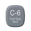 COPIC Classic Marker Typ C - 6, cool gray No.
