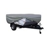 SavvyCraft Waterproof Pop Up Camper Cover, All Weather Protection Tent Trailer Cover fits Popup Folding Camper Trailer 8 Feet to 10 Feet Long