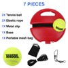 Teloon Solo Tennis Trainer Rebound Ball with String for Self