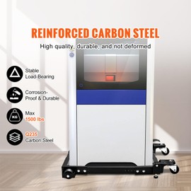 Happybuy Mobile Base, 1500 lbs Capacity, Adjustable from 18" x 24" to 26.5" x 31.5", Heavy Duty Universal Mobile Base Stand with Swivel Wheels