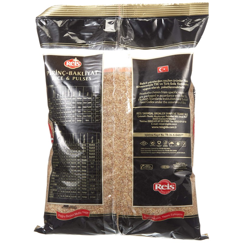 All Natural Whole Wheat Bulgur (Extra Fine) 2lb