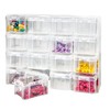 Organiser Box Display Case Organizer Container, Storage Box with Lid
