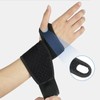 Wrist Compression - Lightweight Hand Support Bandage Wrapping Elastic -