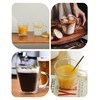 12oz Double Wall Glass Coffee Mugs, Cappuccino Latte Tea Cups