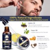 Kit de Cuidado de Barba para Hombres, Set de Aseo
