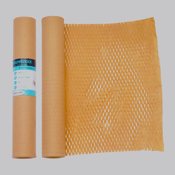 Fortuneknock Honeycomb Cushion Paper Wrapping Paper Wrapping Paper Packing Material
