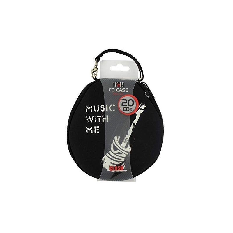 T'nB TCDCLASH - optical disc cases (Black, Nylon)