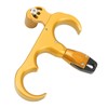 3 Finger Hand Held Bow Release Aluminum Alloy Thumb Release