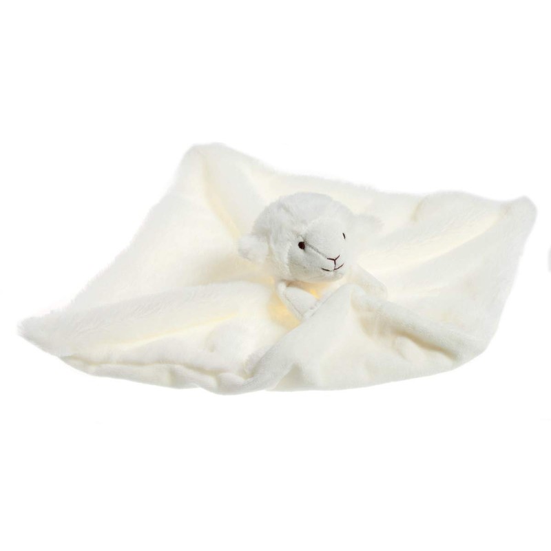Apricot Lamb Luxury Snuggle Plush White Lamb Sheep Infant Stuffed