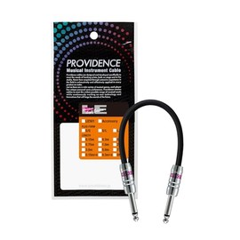 Providence LE501 30cm S/S Plug (Straight/Straight) Black