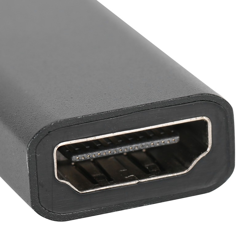 2Pcs DP Male to HDMI Female Adapter Converter Transformer for