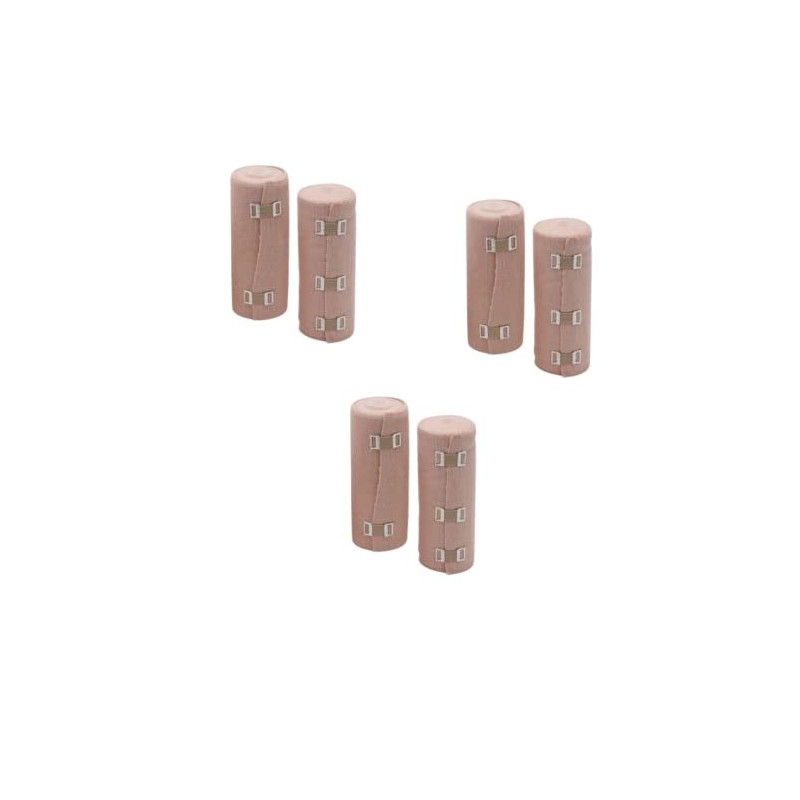 Venda elastica de alta compresion 10cm (6 piezas)