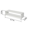 Vent Systems 220 x 55mm Rectangular Duct Connector with Non
