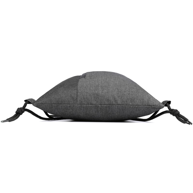 Gym Sack with Earphones Jack Drawstring Backpack Water-resistant Drawstring Bucket