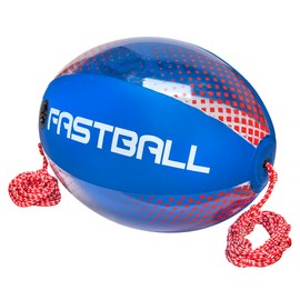 Full Throttle 341200-500-999-24 Fastball Tube Rope W/Inflatable Ball Blue 2 Rider