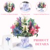 Yamobi 3D Pop-Up Birthday Card with Bouquet, 3D Pop-Up Bouquet,
