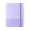 Sunstar Stationery Clear File with Band Mitte Lavender S2173069