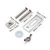 4 Pcs T Track Mini Hold Down Clamp, Zinc Aluminum