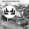 X AUTOHAUX 1set Front and Rear Mud Flaps Splash Guards