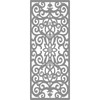 17 3/8"W x 44 3/8"H x 3/8"T Buel Decorative Fretwork