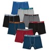 Active 23 Mens Multipack Dry Fit Performance Boxer Briefs for