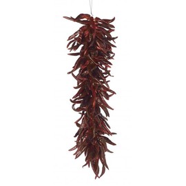 Guindillas Dried Spicy Peppers String of 50